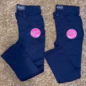 3T Leggings; Blue toddler girl leggings; Children’s Place girl; blue leggings